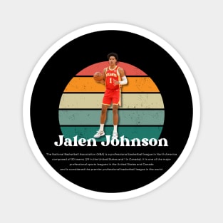 Jalen Johnson Vintage V1 Magnet